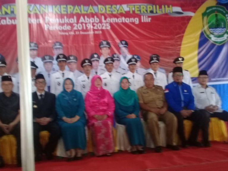 Bupati PALI Lantik KADES 1