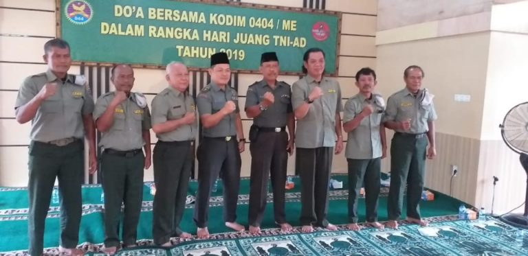 Kodim 0404 Doa Bersama