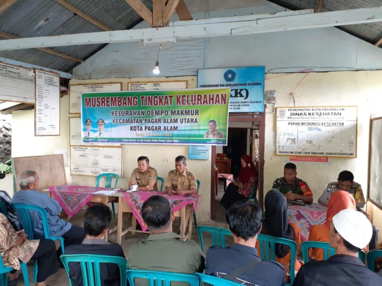 Musrembang Dempo Makmur Pagar Alam