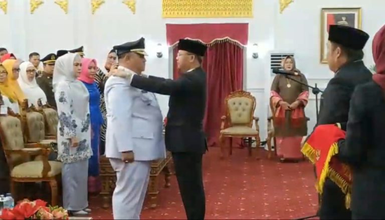 Pelantikan Wabup Zarkasih