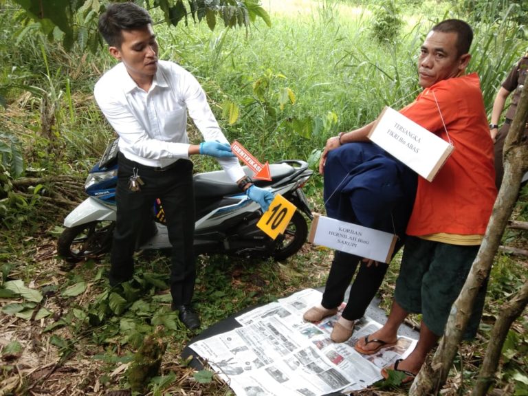 Reka Ulang Polres PA