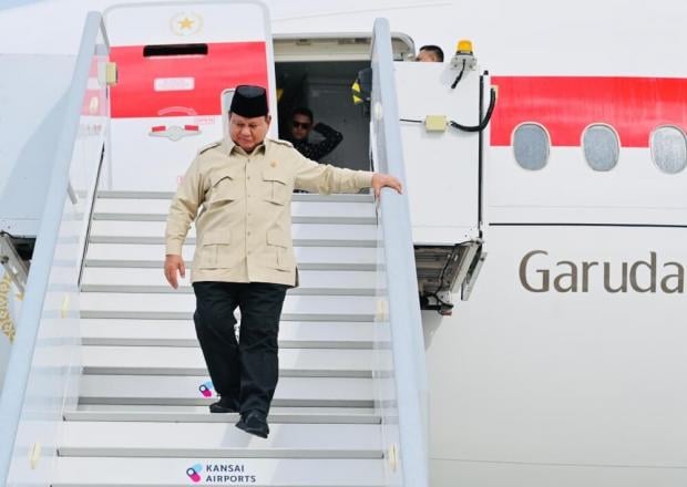 presiden_prabowo_subianto_tiba_di_osaka_jepang_pad